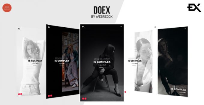 Doex - Creative Portfolio WordPress Theme