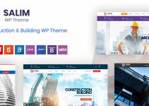 Salim - Construction and Building WordPress Theme
