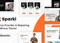 Sparki | Service Repair WordPress Theme