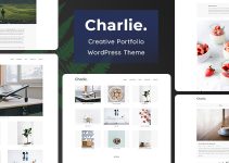 Charlie - Light Minimal Creative Portfolio WordPress Theme