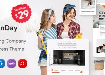 CleenDay - Cleaning Company WordPress Theme