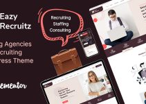 Eazy Recruitz - Staffing Agencies WordPress Theme