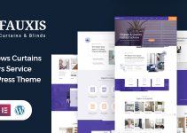 Fauxis - Windows Curtains WordPress Theme