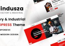 Indusza - Industrial & Factory WordPress