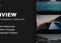Inview - Full Screen Photography WordPress Theme