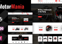MotorMania | Motorcycle Accessories WooCommerce Theme