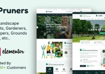 Pruners - Garden Landscaper WordPress Theme