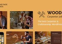 Woodex - Carpenter and Craftman Business WordPress Theme