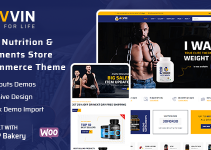 Avvin - Supplement Store WooCommerce Theme