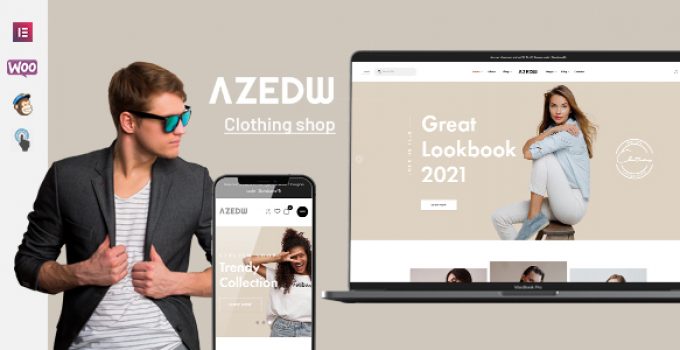 Azedw - Clothing Shop WordPress Theme