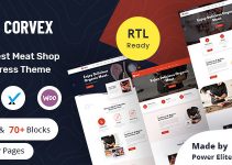 Corvex - Meat Shop WordPress Theme
