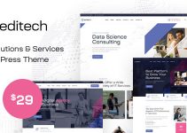 Editech - Corporate, Finance, IT Solution & Business WordPress Theme
