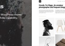 Higgs — A Minimal WordPress Portfolio & Blog Theme