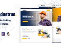 Industrus - Construction WordPress Theme