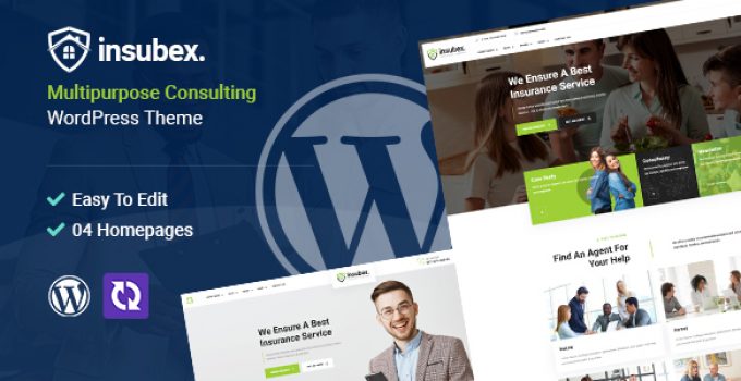Insubex | Multipurpose Consulting WordPress Theme