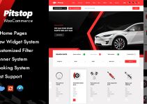 Pitstop - Auto Parts WooCommerce WordPress Theme