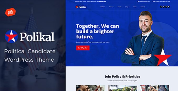 Polikal - Political Candidate & Party Theme