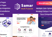 Samar | Creative Agency WordPress Theme