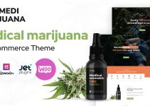 Medijuana - Medical Cannabis WordPress Theme