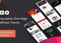 OnePage Parallax PAO - OnePage WordPress