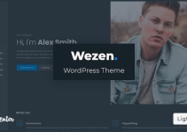 Wezen - CV/Resume Theme