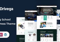 Drivega - Driving School WordPress Theme