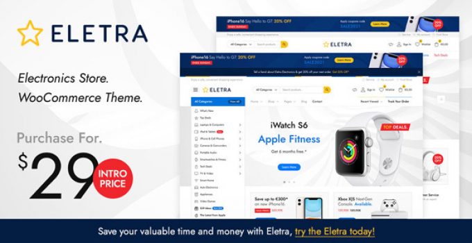 Eletra - WooCommerce Electronics Store