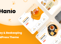Hanio - Honey Shop WordPress Theme