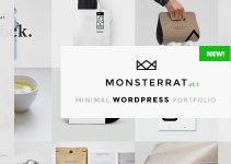 Monsterrat - Minimal WordPress Portfolio Theme
