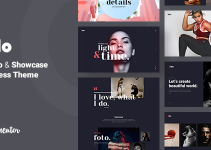 Oblo - Portfolio Showcase WordPress Theme