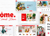 Pome - Food Store WordPress Theme