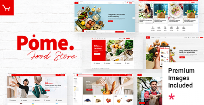 Pome - Food Store WordPress Theme