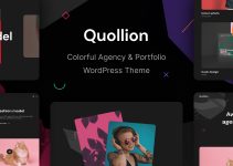 Quollion - Colorful Agency & Portfolio WordPress Theme