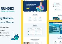 Rundex - Cleaning Services WordPress Theme
