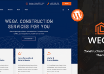Wega - Construction WordPress Theme