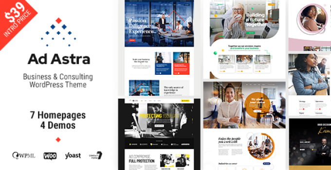 Ad Astra - Business & Consulting WordPress Theme