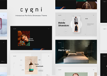 Cygni - Interactive Portfolio Showcase Theme