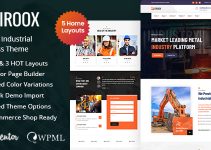 Firoox - Factory Industrial WordPress Theme