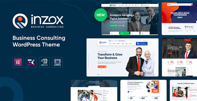Inzox - Business Consulting WordPress Theme