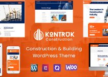 KonTruk - Construction & Building Elementor WordPress Theme