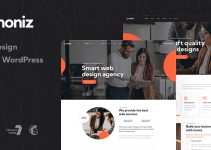 Moniz - Web Design Agency WordPress Theme