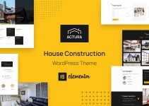 Actura - Construction WordPress theme