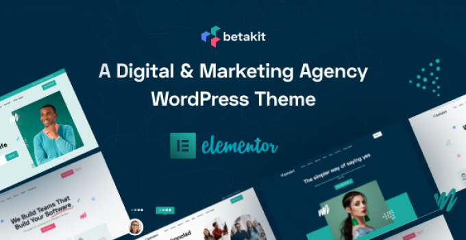 Betakit - Digital & Marketing Agency WordPress Theme