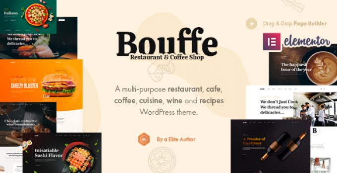 Bouffe - Restaurant & Coffee Shop Theme
