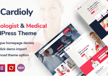 Cardioly - Cardiologist and Medical WordPress theme