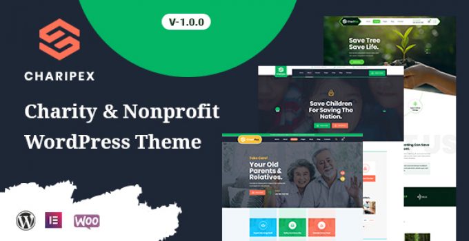 Charipex - Charity & Nonprofit WordPress Theme