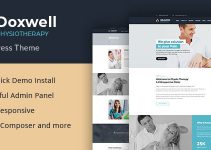 Doxwell : Physical Therapy WordPress Theme