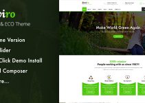 Enviro - Environment WordPress Theme