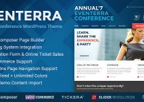 Eventerra - Event / Conference WordPress Theme