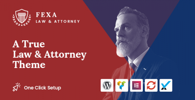 Fexa- Lawyer & Attorney WordPress Theme